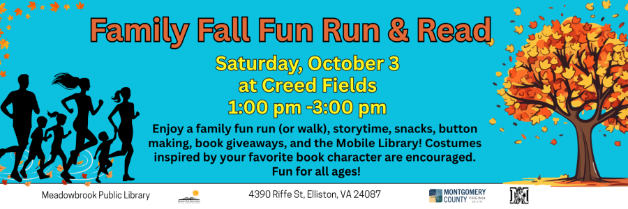 Family Fall Fun Run & Read